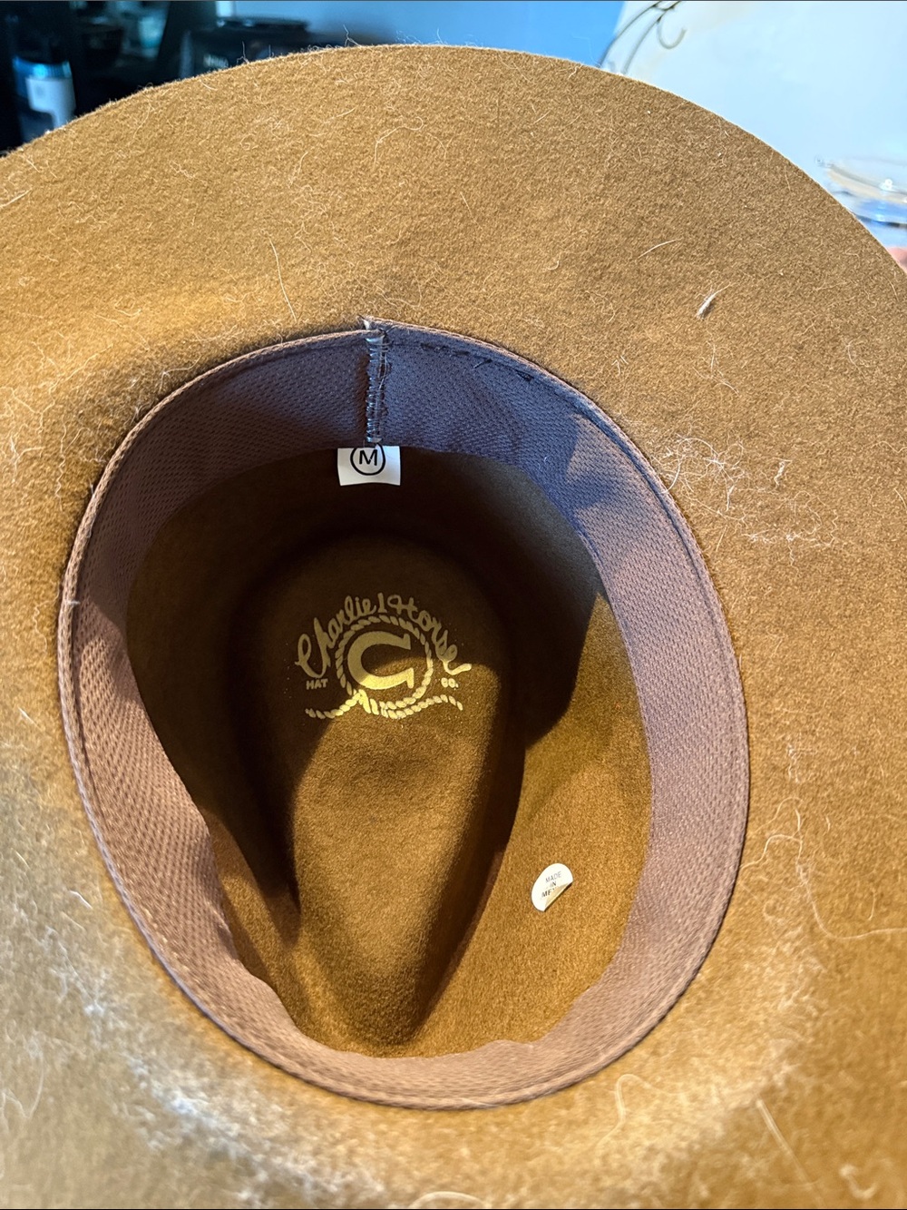 Charlie 1 Horse brown hat - Picture 3 of 4